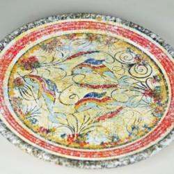 Mínojská keramika - talíř, průměr 19 cm