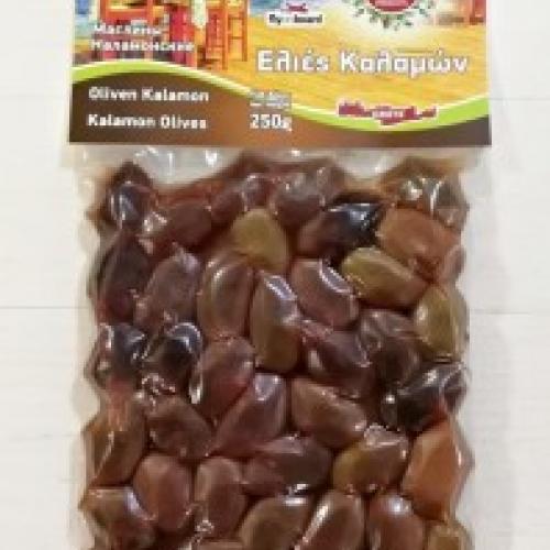 Řecké olivy Kalamata 250 g